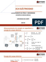 Almacenamiento de Energía en Capacitores y Energía de Campo Eléctrico