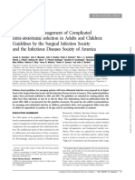 IDSA Intra Abdominal Infection