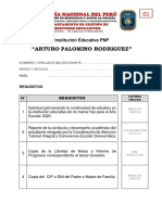 Solicitud continuidad estudios IE PNP