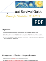 Night Float Survival Guide 2018-2019
