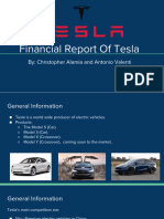 teslas financial report