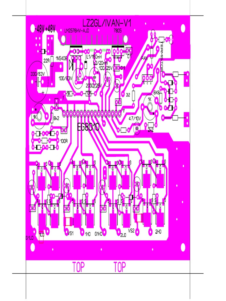 Power Inverter 3kw PCB Top PDF | PDF