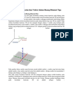 Koordinat Kartesius Dan Vektor Dalam Ruang Dimensi Tiga