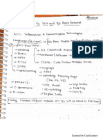 Ict Complete Notes PDF