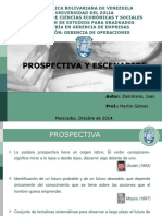 Gerencia Logistica - Prospectiva y Escenario