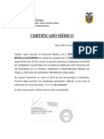 Certificado Medico PDF