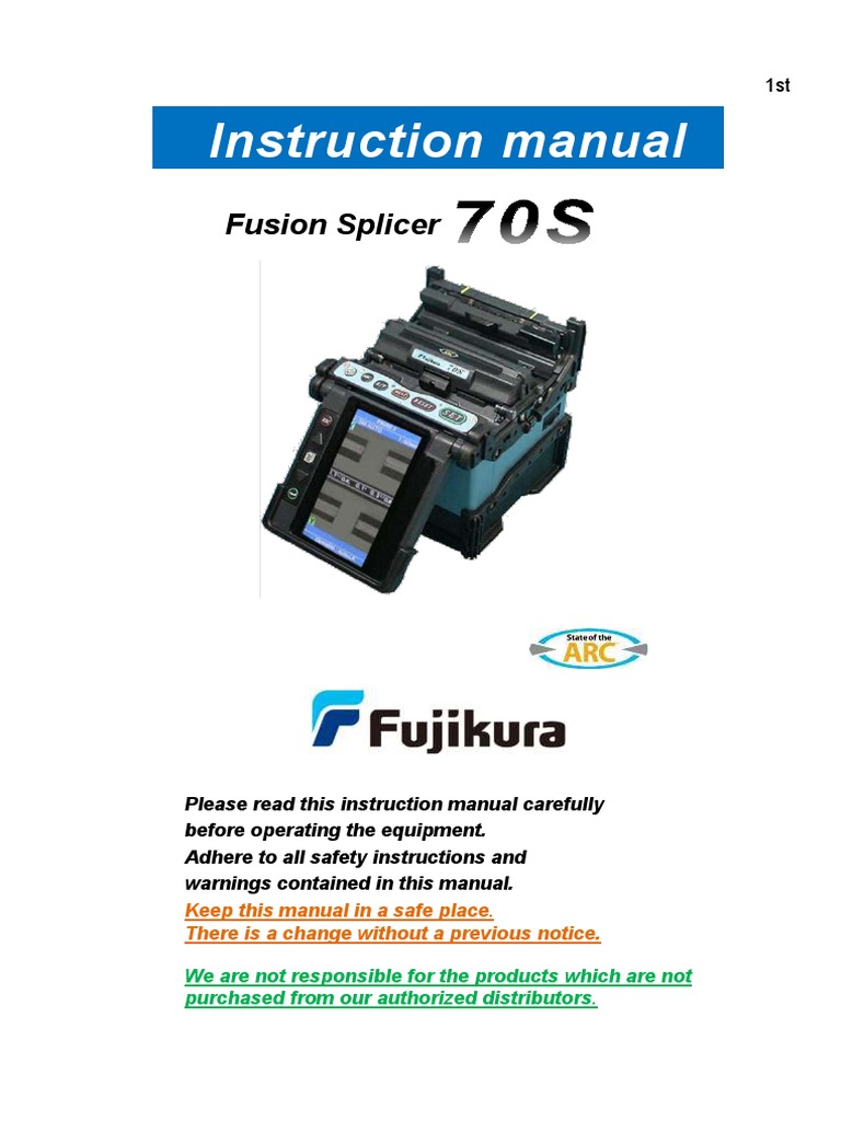 fujikura 12s manual