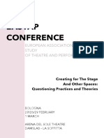 Draft Programme - III EASTAP Conference