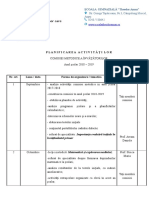 PLANIFICAREA ACTIVITĂȚILOR COMISIEI METODICE 2018.doc