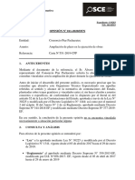 011-20 - CONSORCIO PTAR PACHACUTEC - Ampliación de Plazo - Exp. 119283 (T.D. 16142553)