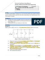 RLC Circuit Analysis and Simulation Project