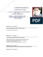 Eng101AMegaFileofFinaltermSolvedSubjective PDF