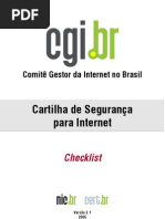 Cartilha Checklist
