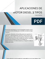 Aplicaciones de Motor Diesel 2 Tipos