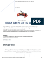 Enxada Rotativa - Enxada Rotativa ERP 115-200 B C - FC - MEC-RUL