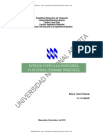 TRABAJO PRÁCTICO INTRODUCCIÓN A LA INGENIERIA INDUSTRIAL Yanire Taborda