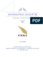 Modul 1 - Matdas 2B PDF