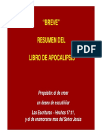 "BREVE" RESUMEN DEL LIBRO DE APOCALIPSIS - Alex Conrado PDF