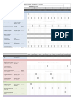 Diagrama de Gannt para Programa de Seg e Hig.