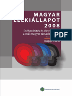 Magyar Lelkiállapot 2008 Tartalomjegyzék