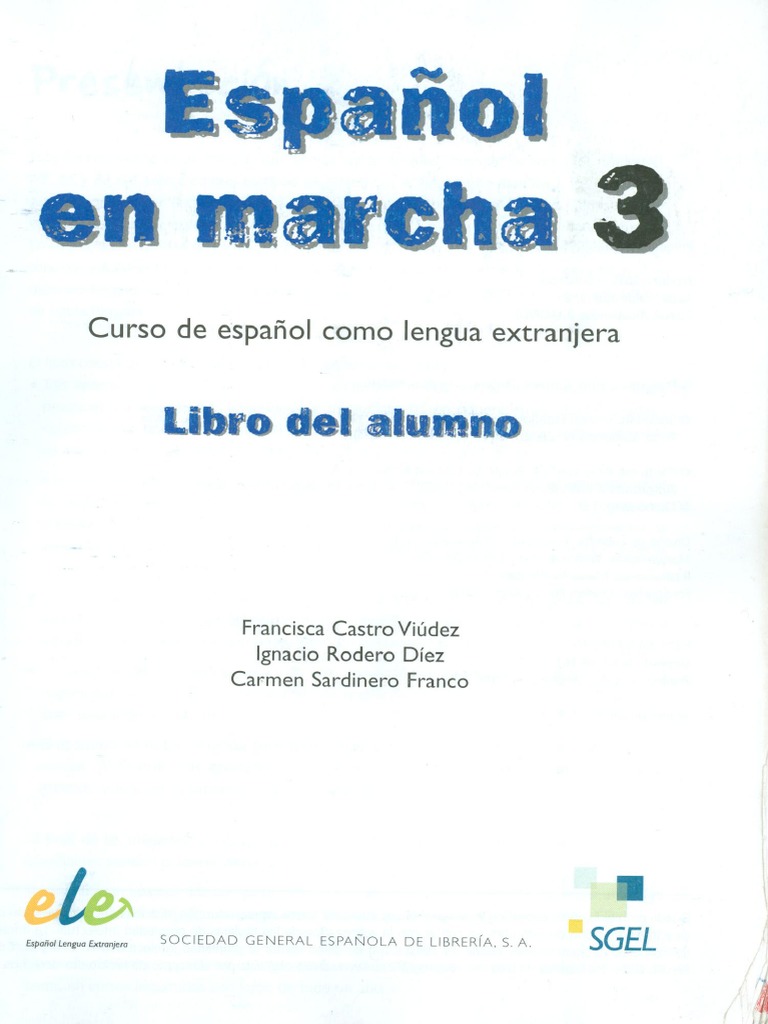 Espanol en Marcha 3 Libro de Alumnos | PDF