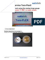 Service Toroflex2 Force Adjustment - 05a