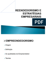 Empreendedorismo e Estratégias Empresariais