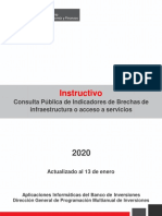 Instructivo para La Consulta Pública de Indicadores de Brechas