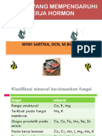 Mineral Pengaruhi Kerja Hormon