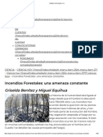 Incendios Forestales