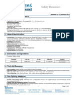 MSDS CBC-DH Control