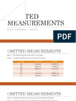 Omitted Measurements