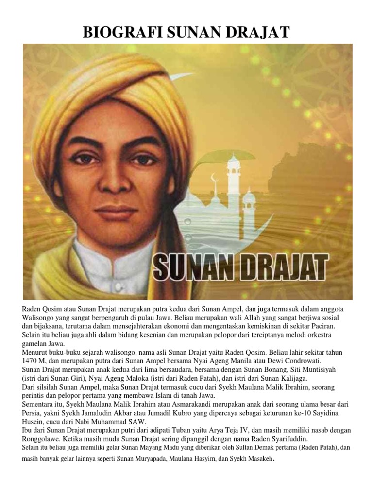 Biografi Sunan Drajat PDF