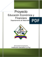 Proyecto Educacion Financiera 2019