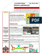 BOLETIN No. 20 RIESGOS LABORALES