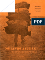 Arturo Moscoso Pacheco - Con La Vida A Cuestas. Testimonio de Cargadores Alcohólicos en Cochabamba