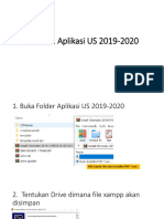 Tutorial Instalasi Aplikasi US 2019-2020