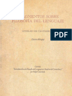 Castañeda, Felipe - Fragmentos sobre filosofia del lenguaje. Anselmo de Canterbury.pdf