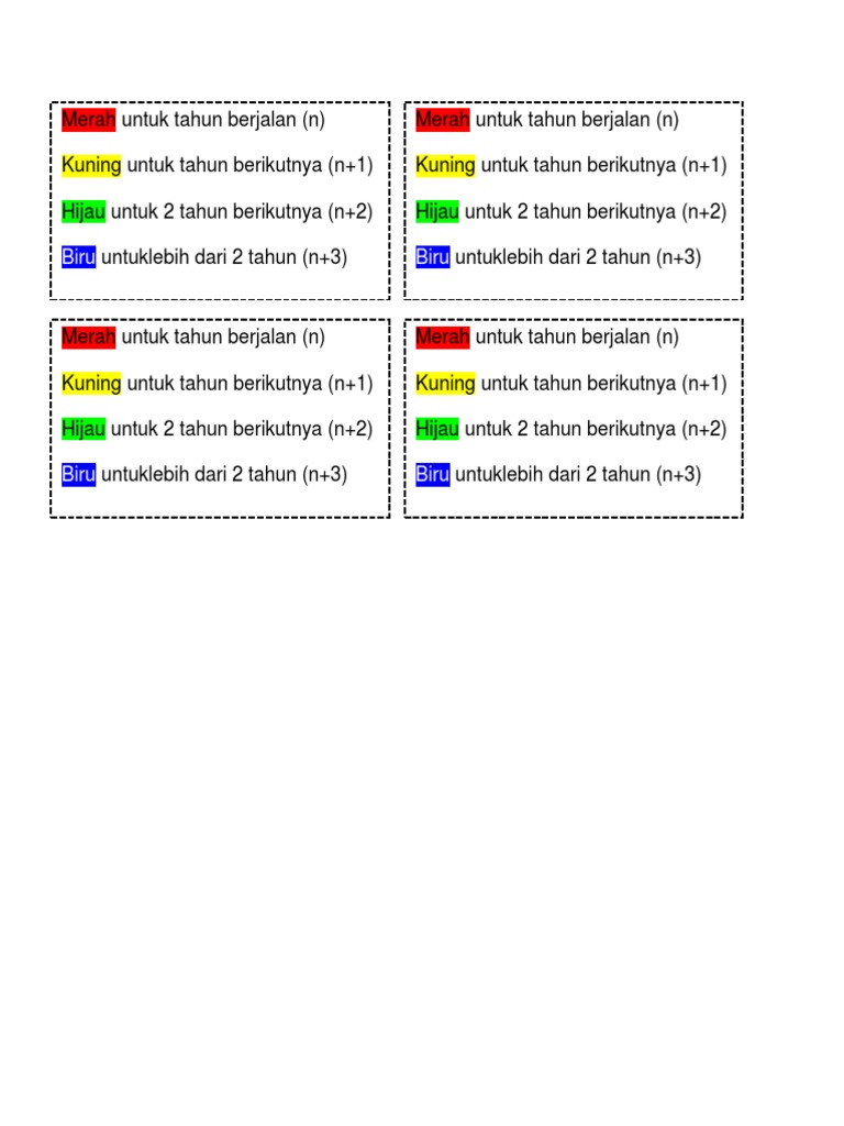 Arti Kode Warna pada Label Obat | PDF | Kajian Bahasa Asing | Metode ...
