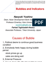 Session 1.1: Asset Price Bubbles and Indicators by Naoyuki Yoshino