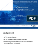 Session 5.2: Non-Tariff Measures and Regional Integration in ASEAN by Doan Thi Hanh