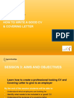 Session 3 Powerpoint - Writing Your CV