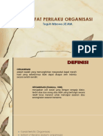 Filsafat Perilaku Organisasi