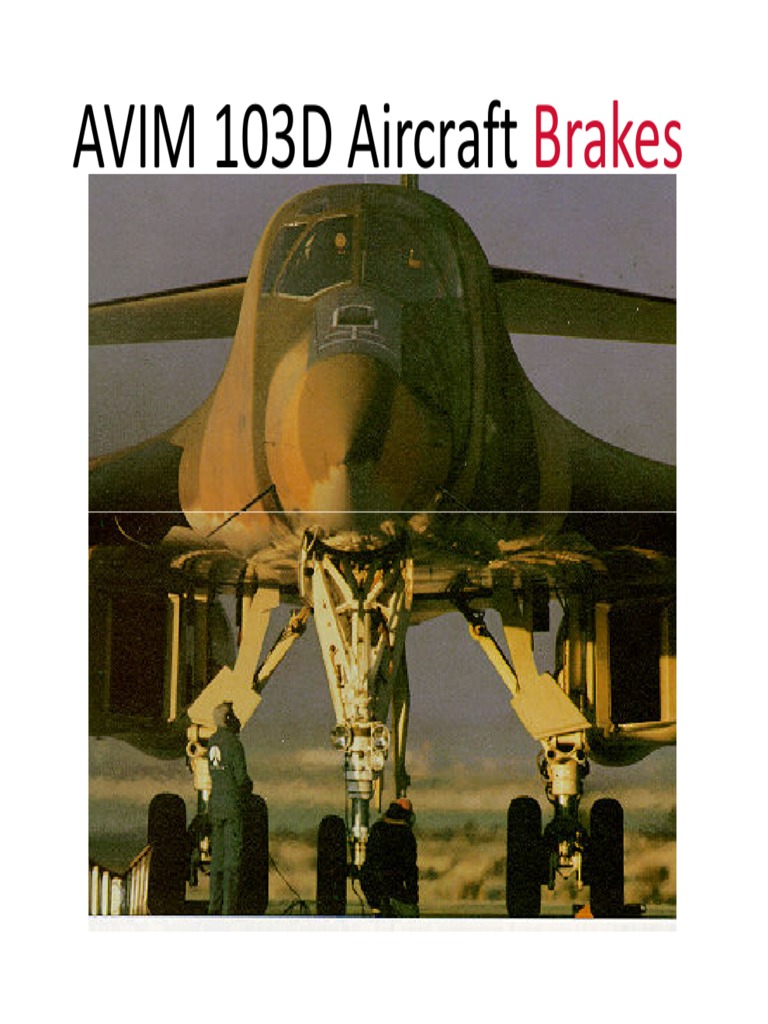 Explaination For Brake System in Aircraft PDF | PDF | Brake | Vehicle Parts