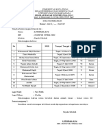 Surat Keterangan Mapsi