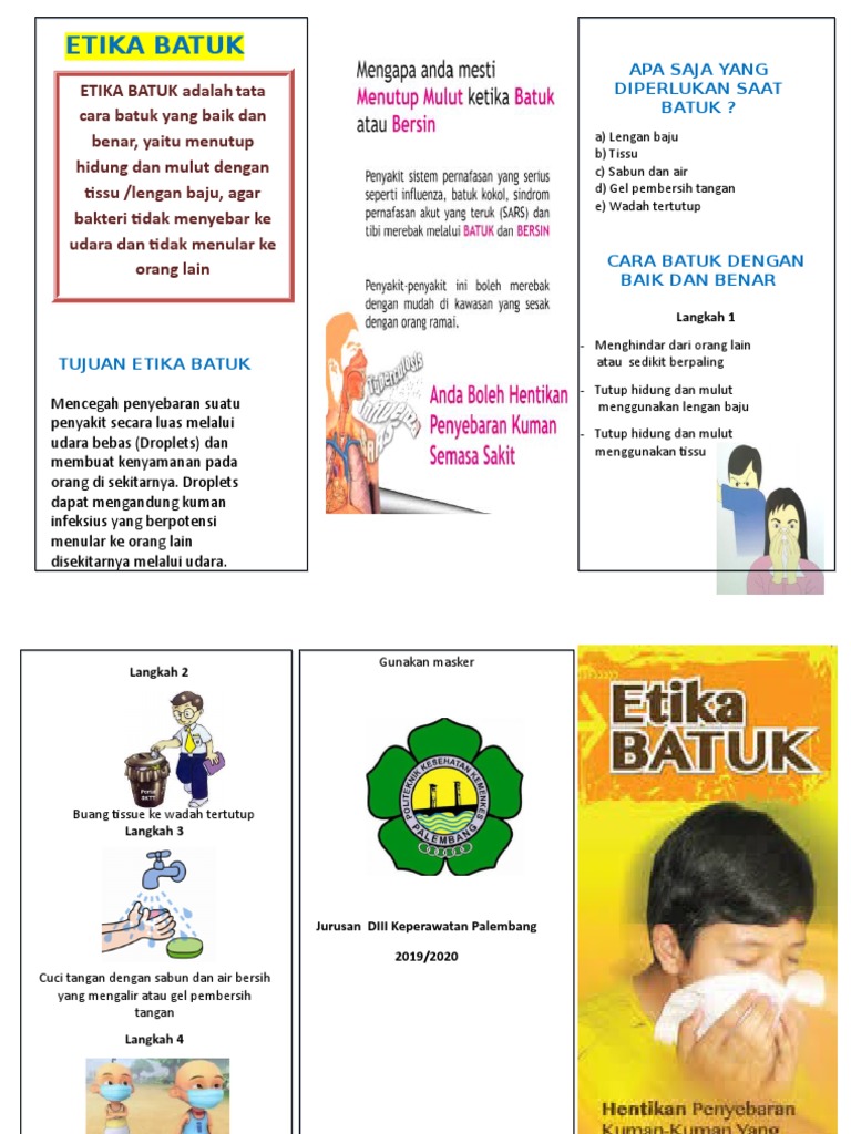 Leaflet Etika Batuk Pdf
