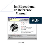 Carsim Educational User Refence Manual