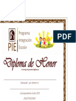 Diploma Pie