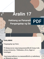 Pangkat 3 Aralin 17&18