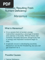 Diseases Resulting From Nutrient Deficiency